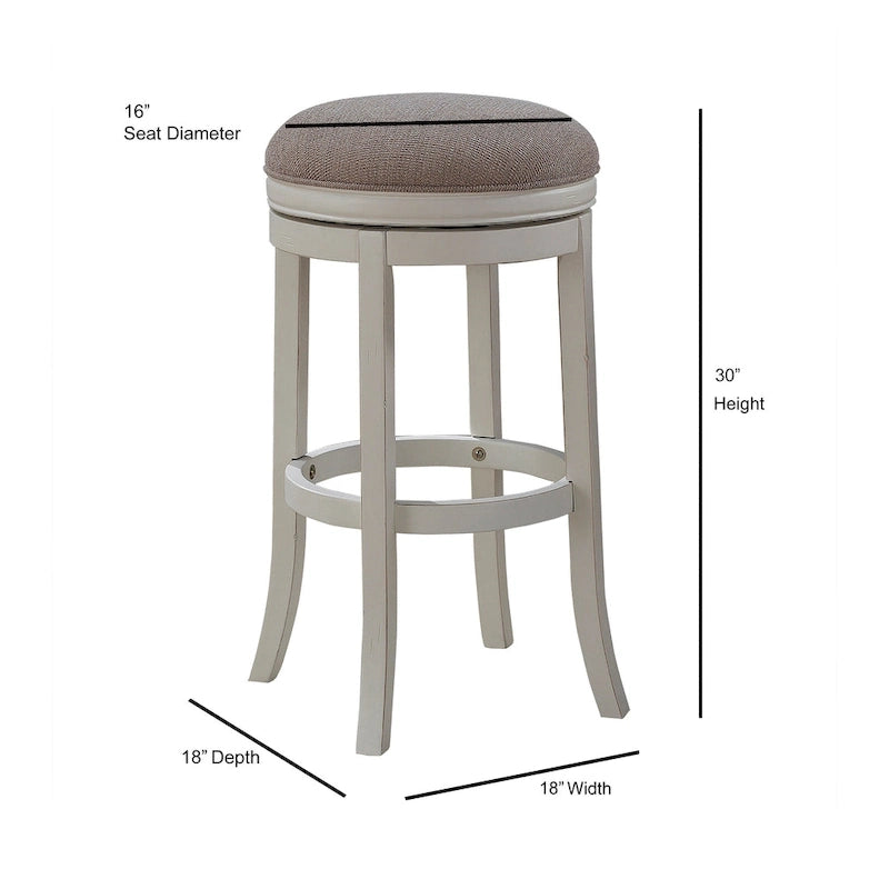 Pesaro 30-inch Backless Bar Stool