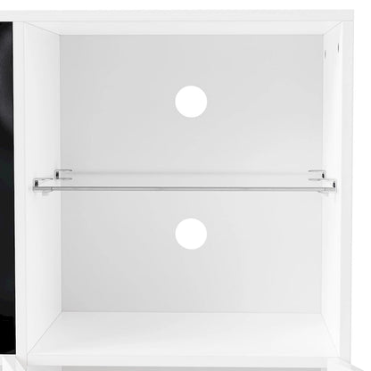 TV Stand with 34.2 Non-heating Electric Fireplace,Entertainment Center with LED Light,Tempered Glass Shelves for TVs up to 75