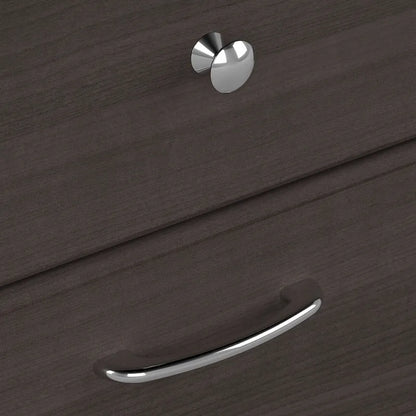 Cabot 60W L-Desk with Hutch and Drawers by Bush Furniture