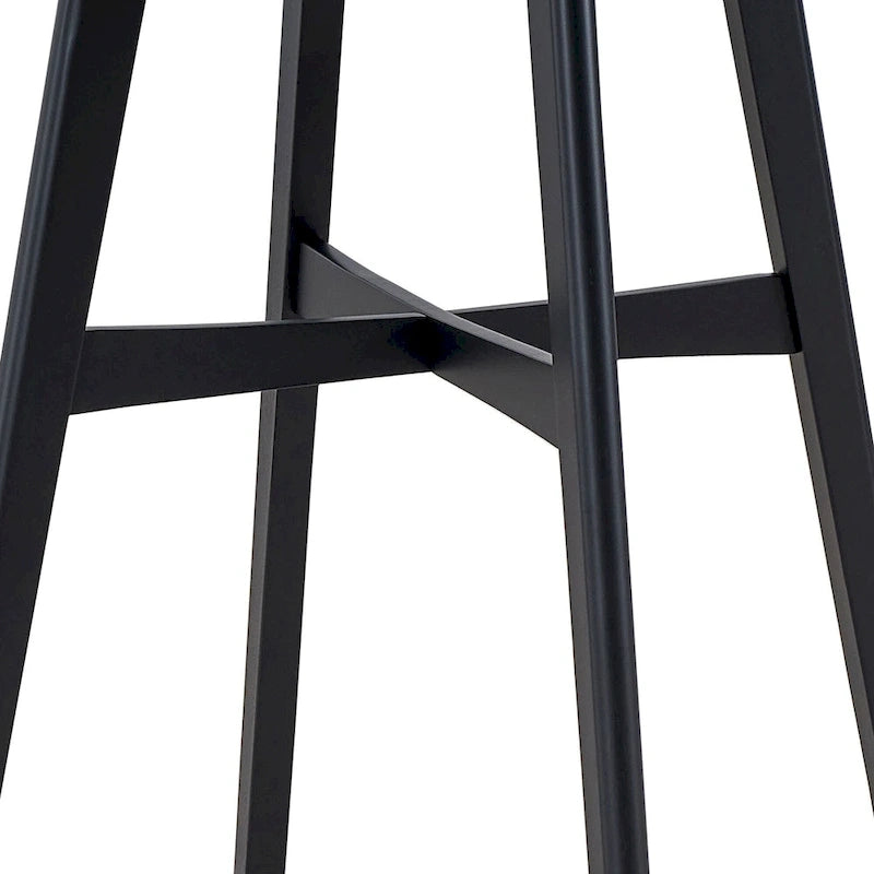 Counter Stools Set of 2, Modern Bar Stools with Backs, Counter Height Bar Stools, Upholstered Counter Chair for Kitchen Island