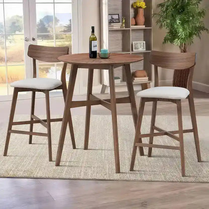 Counter Stools Set of 2, Modern Bar Stools with Backs, Counter Height Bar Stools, Upholstered Counter Chair for Kitchen Island