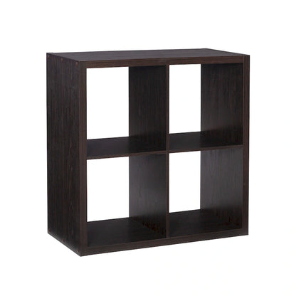 Four Cube Storage Cabinet - 30 - Espresso Brown
