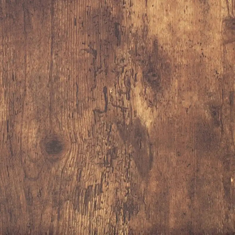 Vintage Industrial Nightstand Set of 2, Living Room Side Table with Drawers, Storage Cabinet with Open Shelves