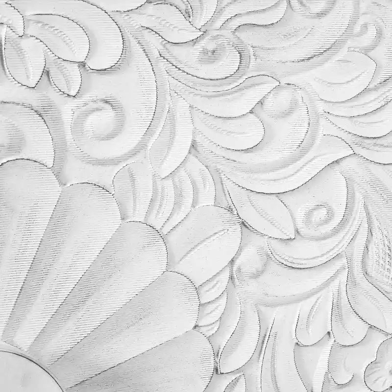 63 Accent TV Stand with Carved Doors & Wood Legs for Living Room