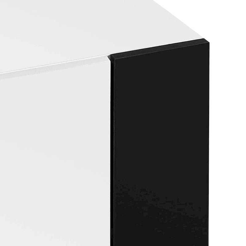 Modern 68.1 Fireplace TV Stand with 2 Large Cabinets for TVs up to 78