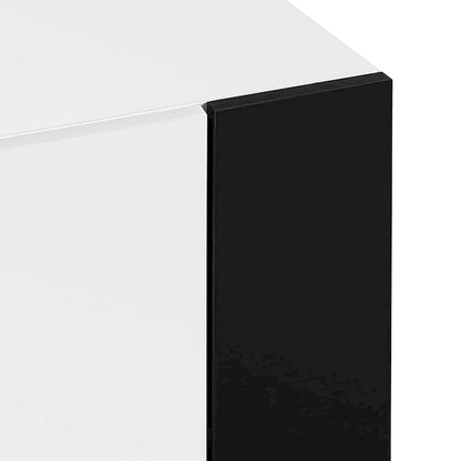 Modern 68.1 Fireplace TV Stand with 2 Large Cabinets for TVs up to 78