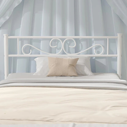 Metal Bed Frame with Headboard and Footboard- Twin/Full/Queen Size Bed