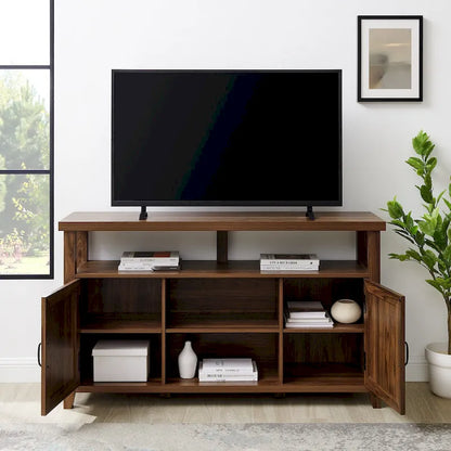 Middlebrook 58-inch Groove Door Highboy TV Stand