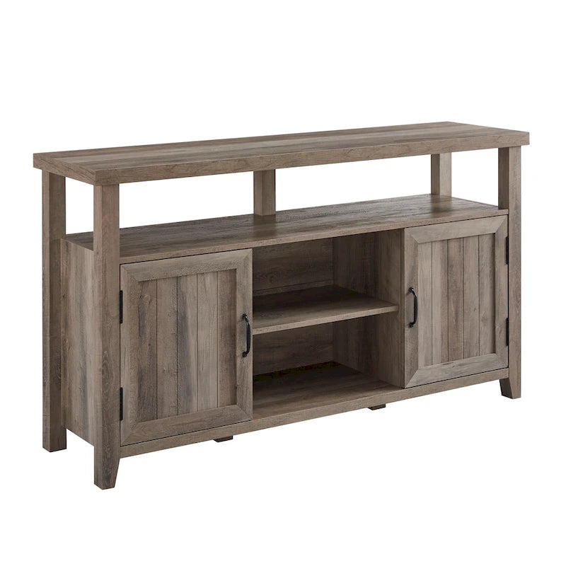 Middlebrook 58-inch Groove Door Highboy TV Stand