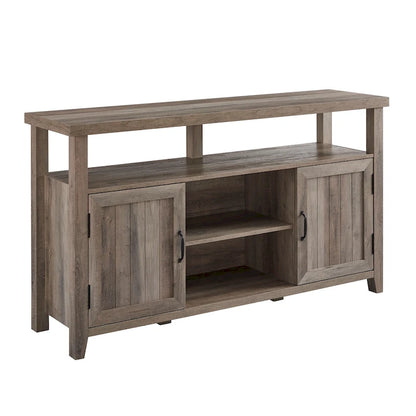 Middlebrook 58-inch Groove Door Highboy TV Stand