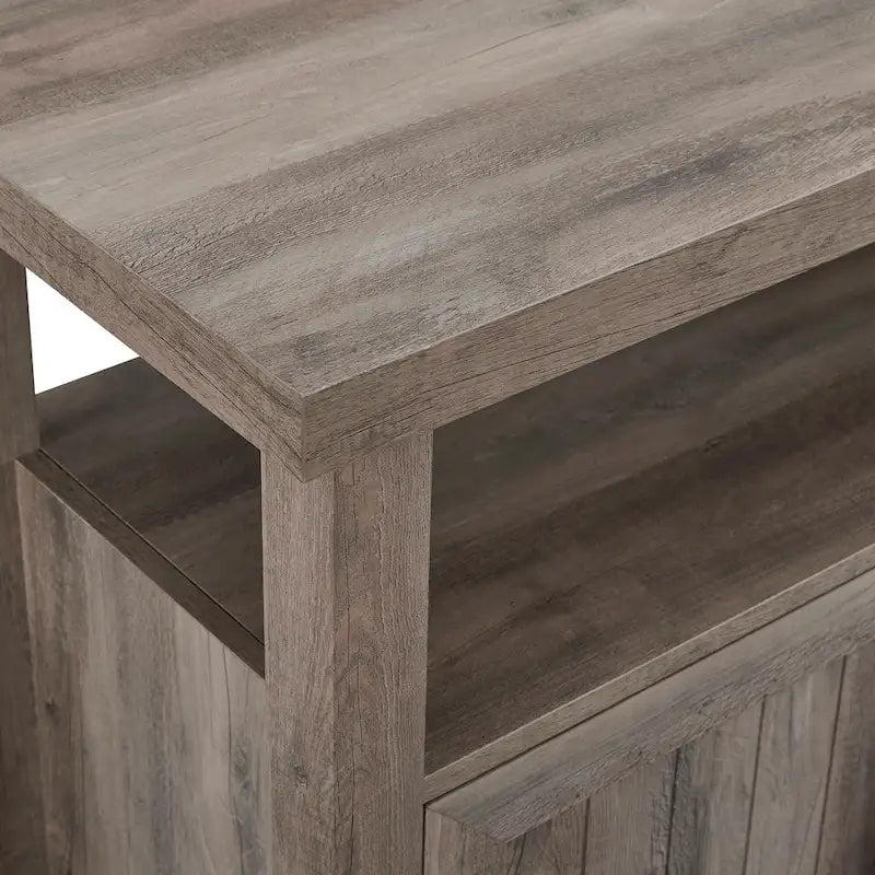 Middlebrook 58-inch Groove Door Highboy TV Stand