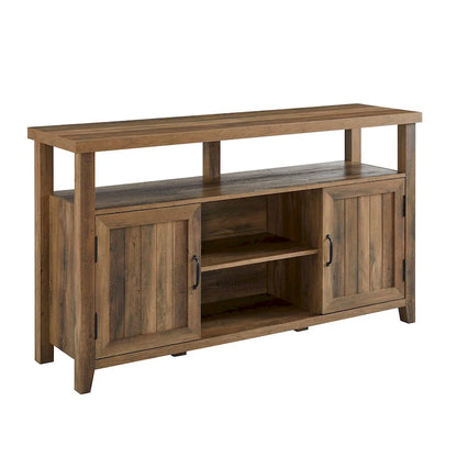 Middlebrook 58-inch Groove Door Highboy TV Stand
