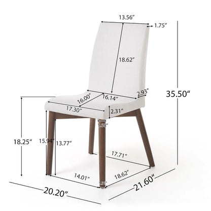 Orrin Mid-Century Modern 7 Piece Dining Set by Christopher Knight Home