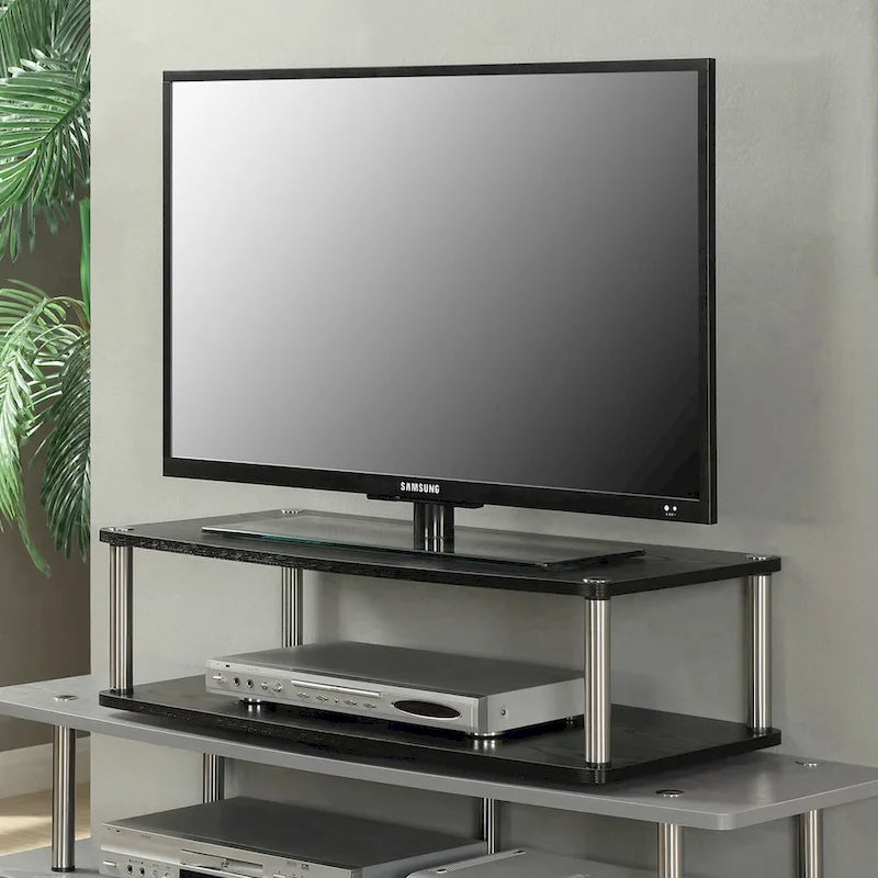 Convenience Concepts Designs2Go XL Double Tier Swivel Riser for TVs up to 37 Inches