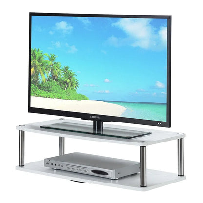 Convenience Concepts Designs2Go XL Double Tier Swivel Riser for TVs up to 37 Inches