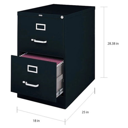 Hirsh 2-drawer Legal-size Commercial Vertical File Cabinet