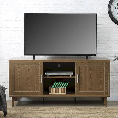 Bridgevine Home Briggs Modern 60 Inch TV Stand Console for TVs up to 65 inches
