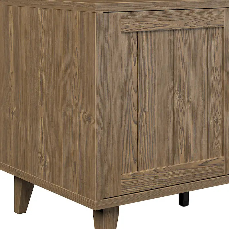 Bridgevine Home Briggs Modern 60 Inch TV Stand Console for TVs up to 65 inches