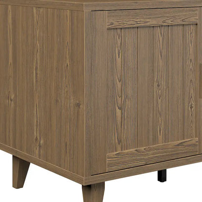 Bridgevine Home Briggs Modern 60 Inch TV Stand Console for TVs up to 65 inches