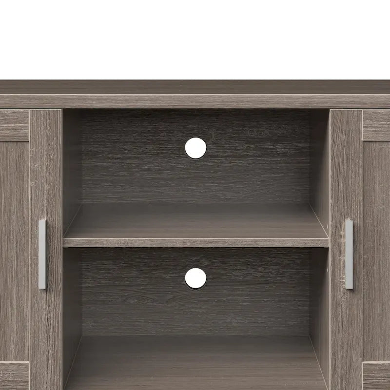 Bridgevine Home Briggs Modern 60 Inch TV Stand Console for TVs up to 65 inches