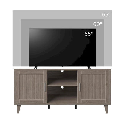 Bridgevine Home Briggs Modern 60 Inch TV Stand Console for TVs up to 65 inches