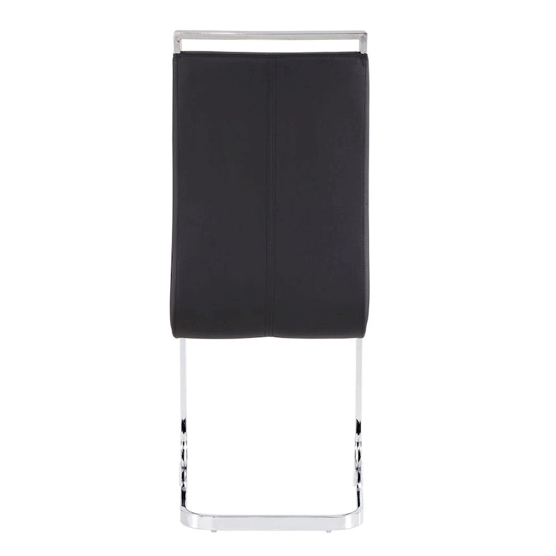 Modern Dining Chairs PU Faux Leather set of 4