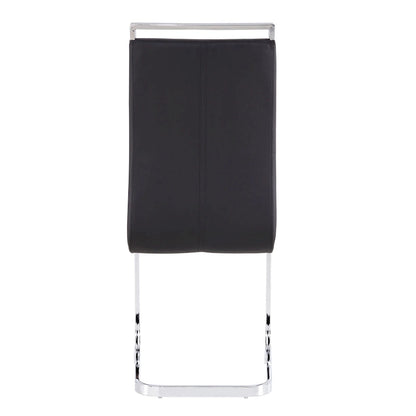 Modern Dining Chairs PU Faux Leather set of 4