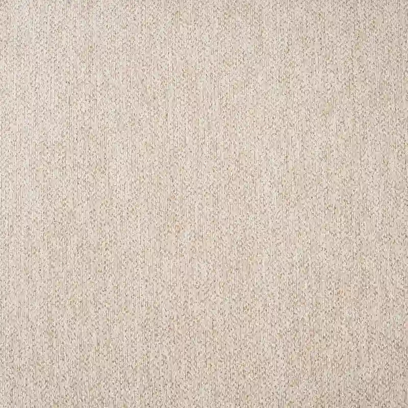 Brently Dining Chair w/ Cream Boucle Fabric & Matte Black Metal Legs