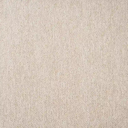 Brently Dining Chair w/ Cream Boucle Fabric & Matte Black Metal Legs