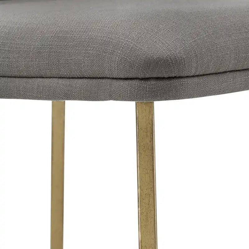 Cheyenne Gold Metal Dining Chair (Set of 2) by iNSPIRE Q Modern