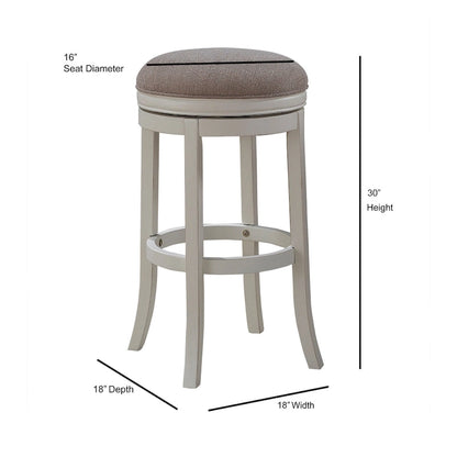 Pesaro 30-inch Backless Bar Stool