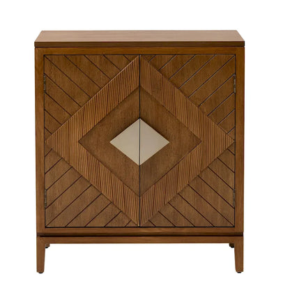 COZAYH Farmhouse Storage Dresser Accent Sideboard Wood Buffet Cabinet with 2-Door for Living Room, Hallway, Bedroom, Dining Room