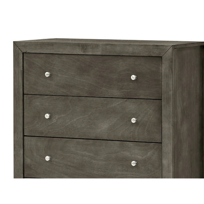 Burlington 5 Drawer Chest of Drawers (34 in L. X 17 in W. X 48 in H)