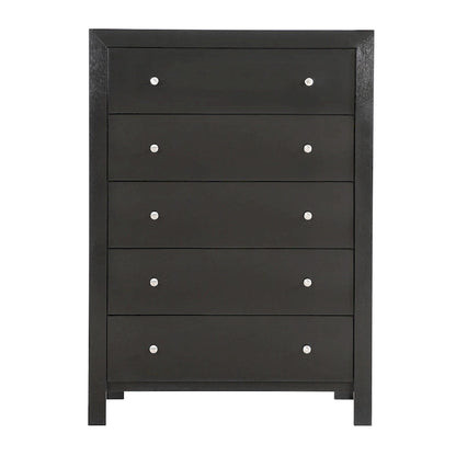 Burlington 5 Drawer Chest of Drawers (34 in L. X 17 in W. X 48 in H)