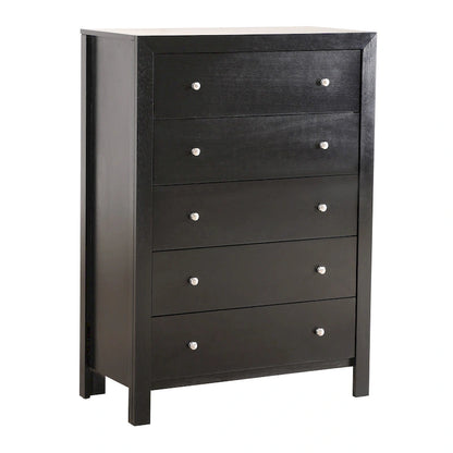 Burlington 5 Drawer Chest of Drawers (34 in L. X 17 in W. X 48 in H)