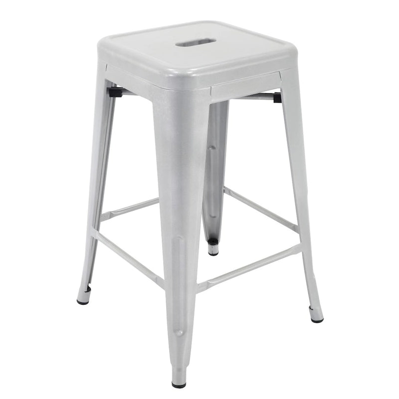 Carbon Loft Athos Indoor and Outdoor Metal Patio Counter Stool (Set of 4)