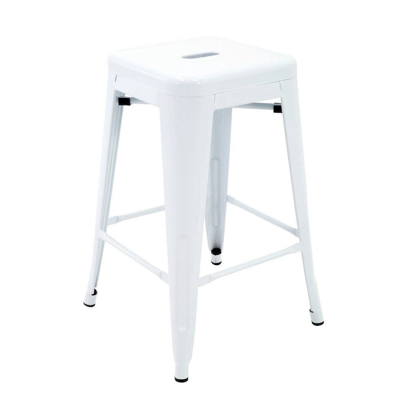 Carbon Loft Athos Indoor and Outdoor Metal Patio Counter Stool (Set of 4)