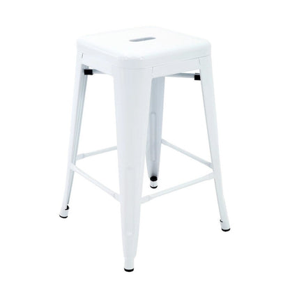 Carbon Loft Athos Indoor and Outdoor Metal Patio Counter Stool (Set of 4)