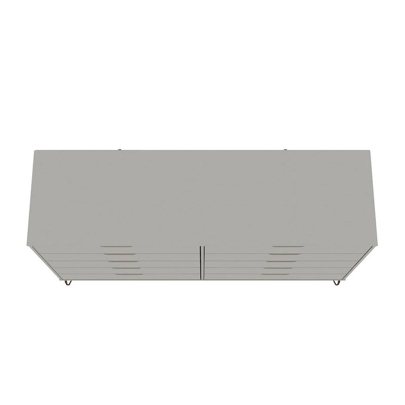 Manhattan Comfort Rockefeller 3-Piece Dresser and Nightstand Set