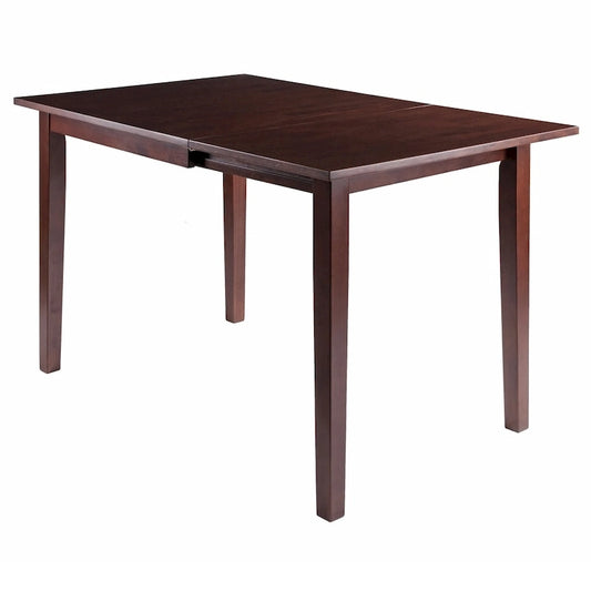 Copper Grove Petronella Walnut Brown Dining Table with Dropleaf Extension - N/A