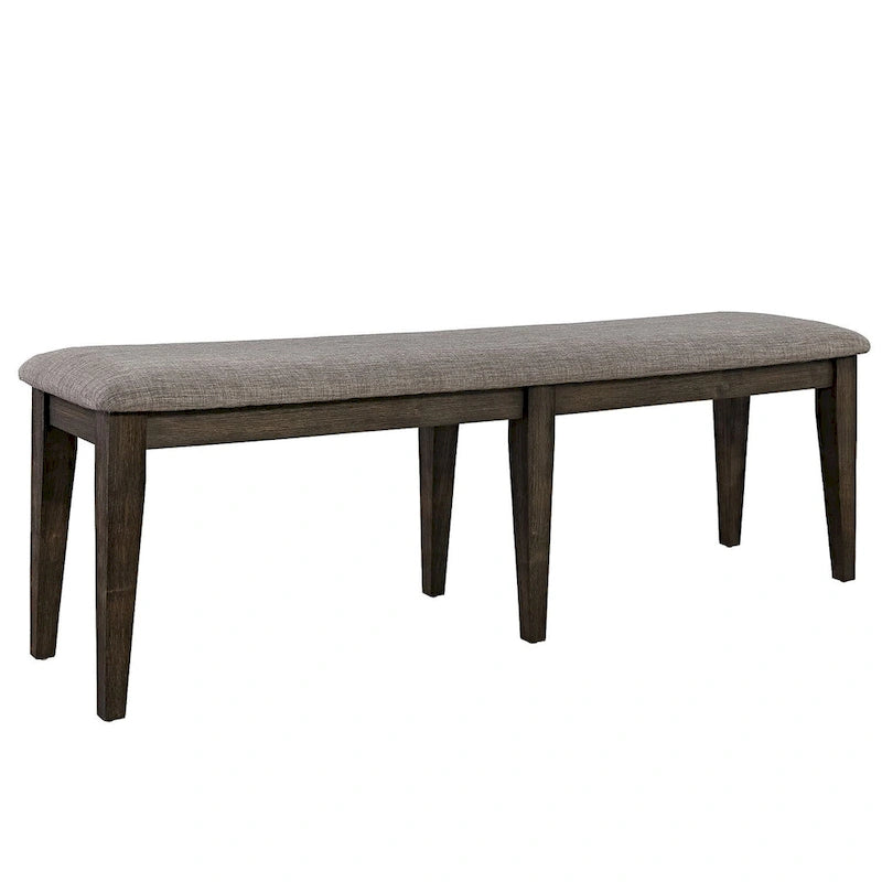 Double Bridge Dark Chestnut Bench