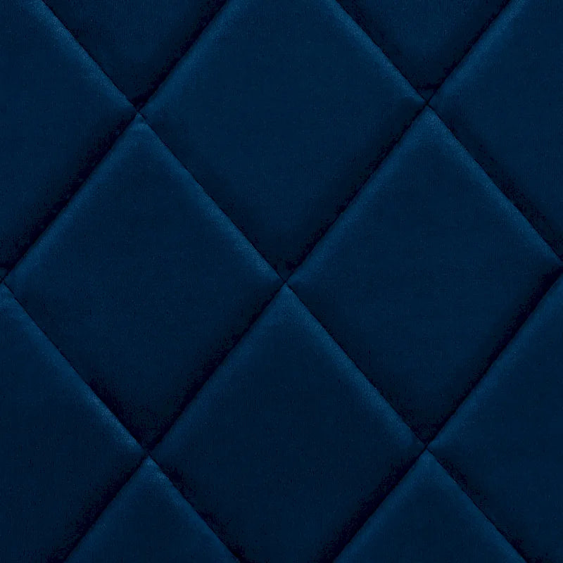 Blaise Modern Luxe and Glam 4-Piece Velvet and Metal Dining Chair Set