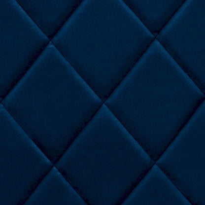 Blaise Modern Luxe and Glam 4-Piece Velvet and Metal Dining Chair Set