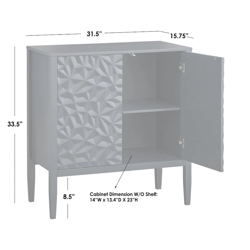Simple Living Marquise 2- Door Cabinet