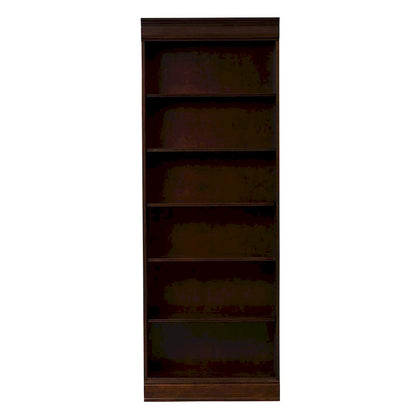 Brayton Manor Cognac Jr Executive 84 Inch Bookcase