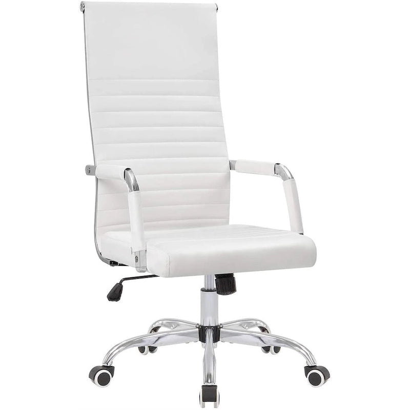 Homall Ribbed Office Chair High Back Conference Chair