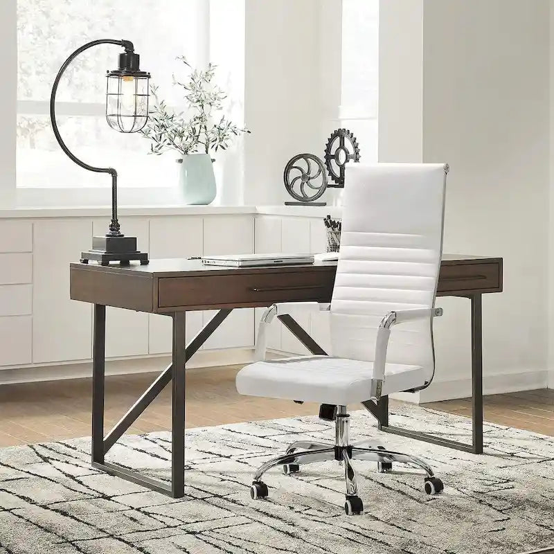 Homall Ribbed Office Chair High Back Conference Chair