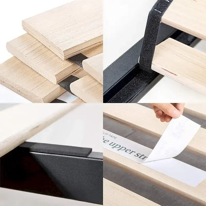 Priage by ZINUS Black Metal Platform Bed Frame with Headboard