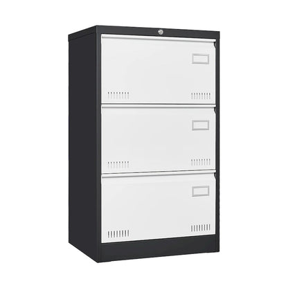 Metal Lateral 3 Drawer File Cabinet with Lock