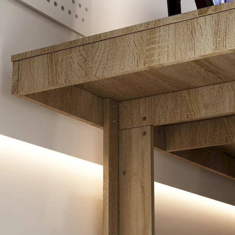 Business Furniture 86.6W x 47.2D Conference Table with Wood Base Desk